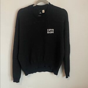 RARE USA Adidas Knit sweater Embroidered Olympics Sample